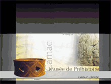 Tablet Screenshot of museedecarnac.com